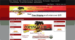 Desktop Screenshot of coconutreat.com